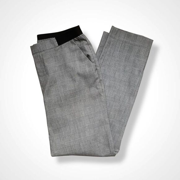 Uniqlo Smart Style Pants in Glen Check Plaid - Picture 4 of 10